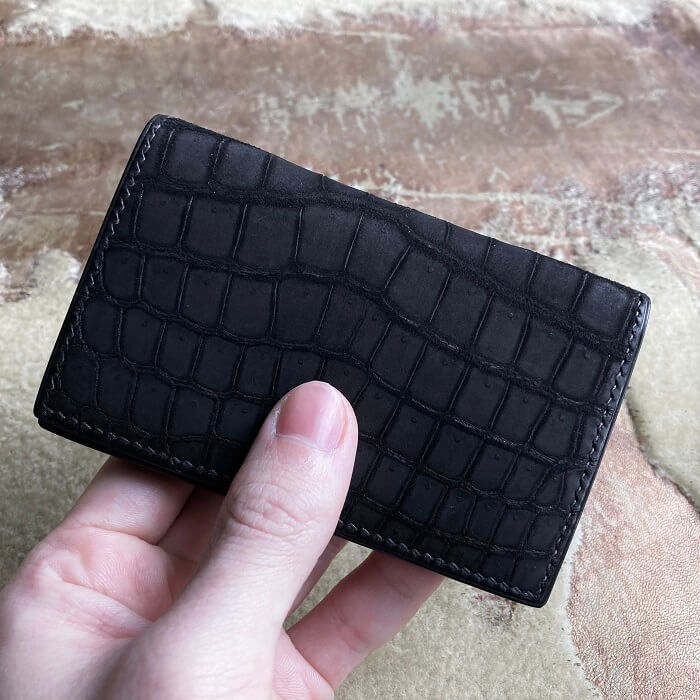 クロコダイル名刺入れ