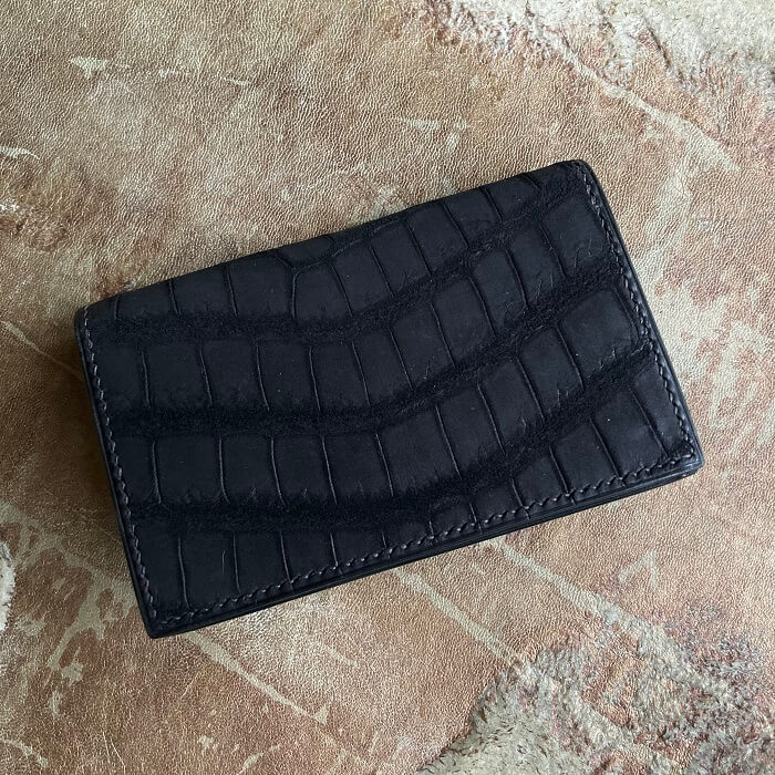 クロコダイル名刺入れ