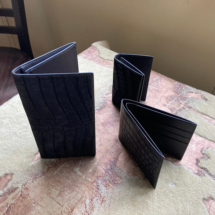 クロコダイル財布名刺入れ