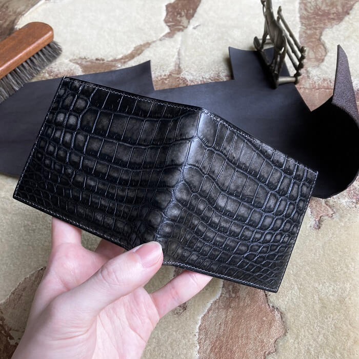 クロコダイル二つ折り