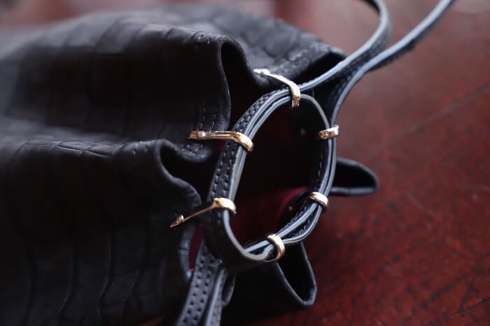 クロコダイル巾着袋