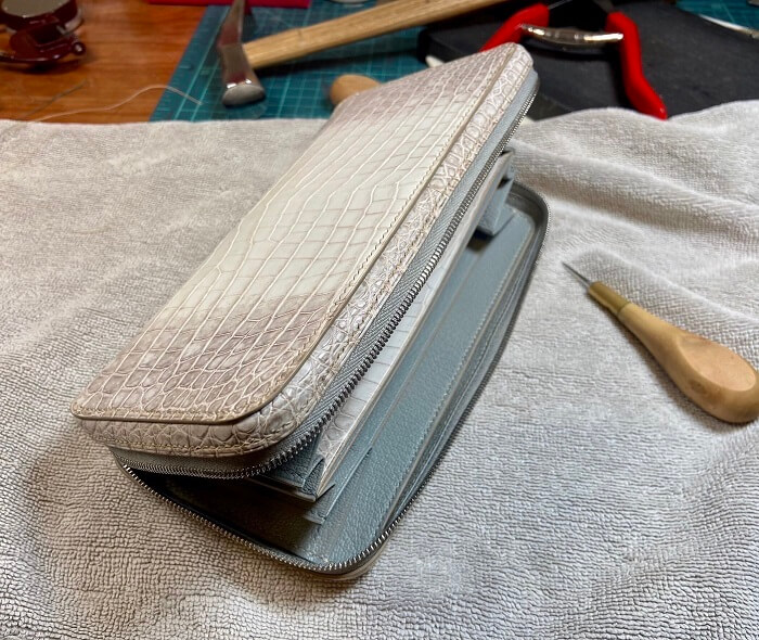 ヒマラヤクロコダイルポロサス長財布