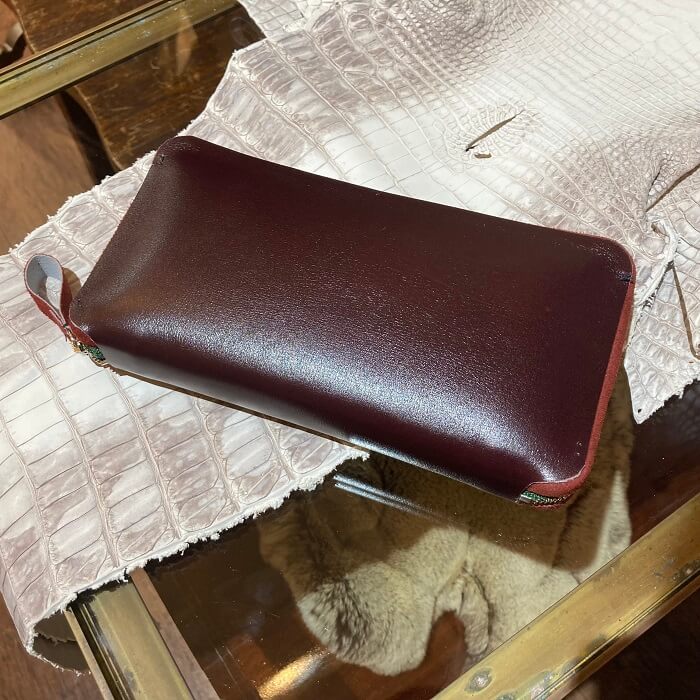 ヒマラヤクロコダイルポロサス長財布