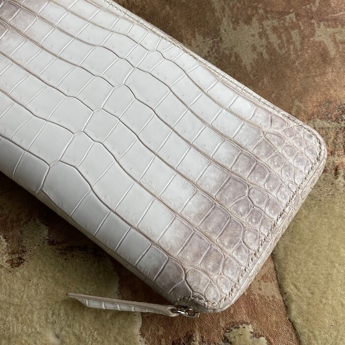 ヒマラヤクロコダイルポロサス長財布