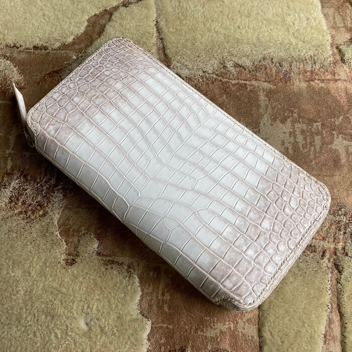 ヒマラヤクロコダイルポロサス長財布
