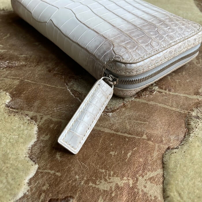 ヒマラヤクロコダイルポロサス長財布