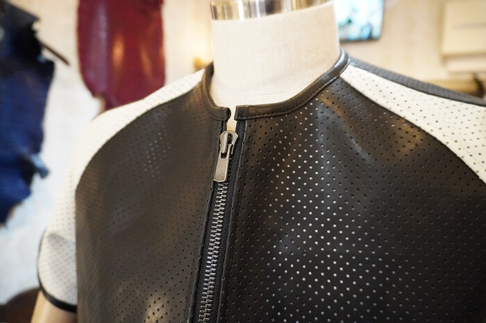 パンチングレザーオーダーメイド