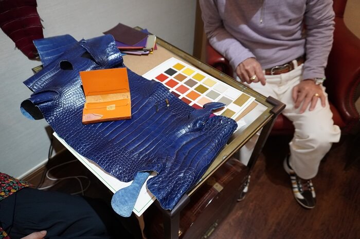 クロコダイルアリゲーター財布オーダー