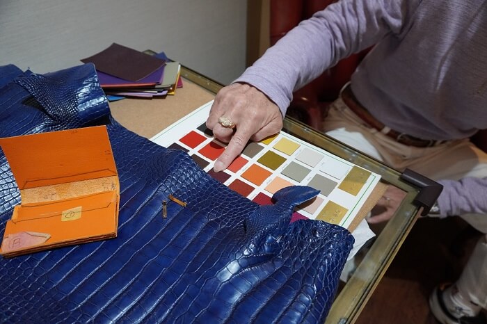 クロコダイルアリゲーター財布オーダー