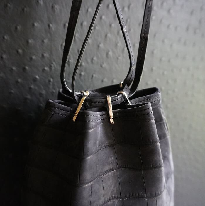 クロコダイル巾着袋