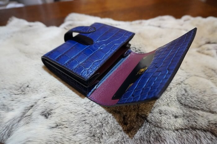 クロコダイルアリゲーター財布オーダー