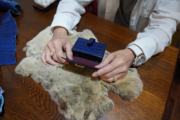 クロコダイルアリゲーター財布オーダー