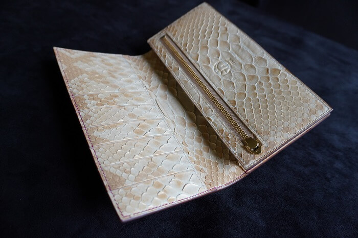 シャイニングポロサスクロコ長財布