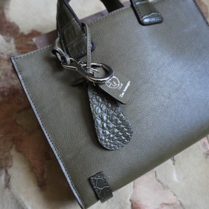 クロコダイルちょい持ちミニトートバッグ