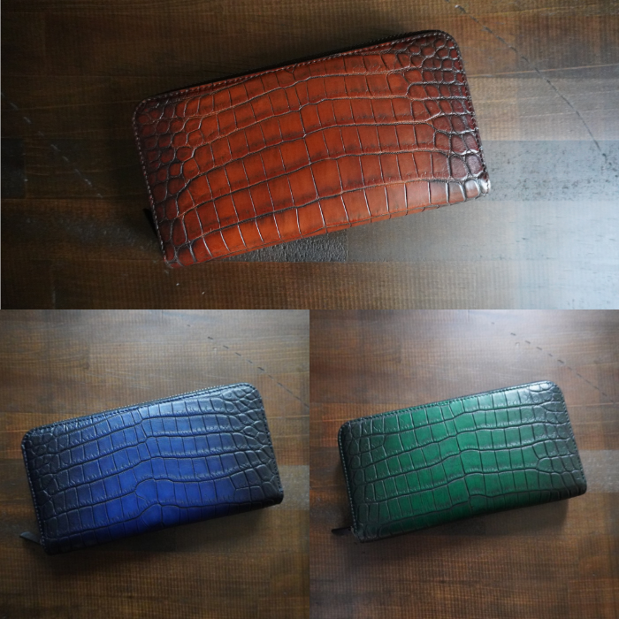 新入荷商品情報 - 「馬車道今井 since1890」本革レザー クロコダイル